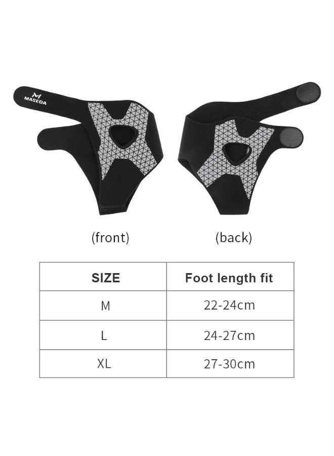 Maseda Adjustable Sports Ankle Brace for Men and Women, Comfortable Compression Ankle Support for Achilles Tendon and Sprained Ankle, Breathable Single Ankle Brace for Active Use (Pink, M) - Image 2